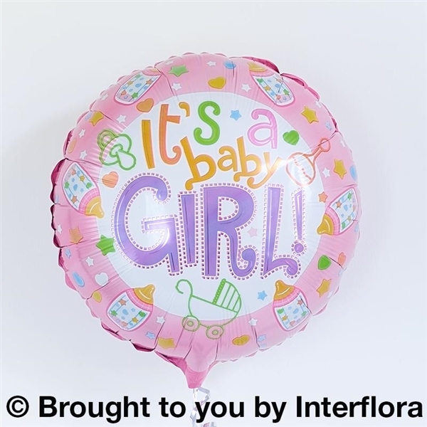 It's a Baby Girl Balloon